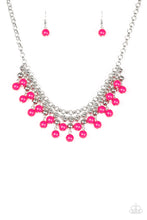 Load image into Gallery viewer, Friday Night Fringe - Pink necklace 588
