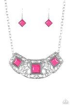Load image into Gallery viewer, Feeling Inde-PENDANT - Pink necklace 589

