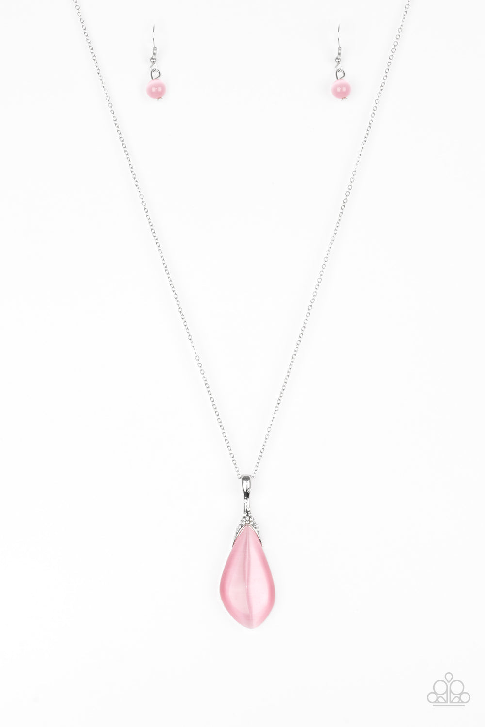 Friends In GLOW Places - Pink necklace 508