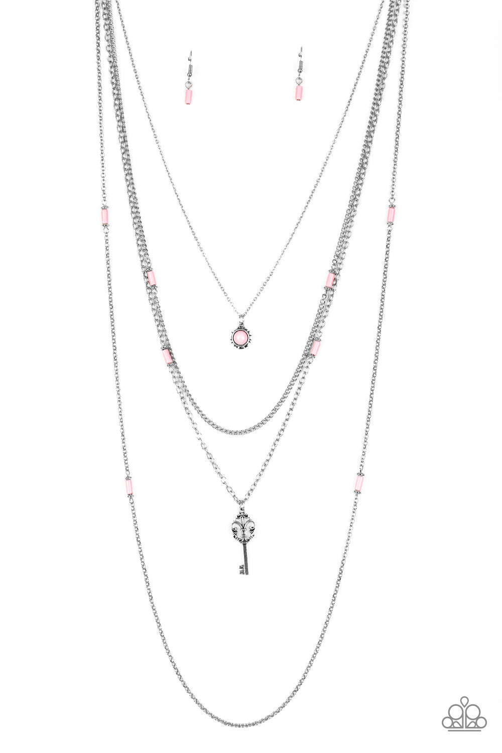 Key Keynote - Pink necklace 2192