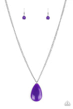 Load image into Gallery viewer, So Pop-YOU-lar - Purple necklace 618
