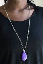 Load image into Gallery viewer, So Pop-YOU-lar - Purple necklace 618
