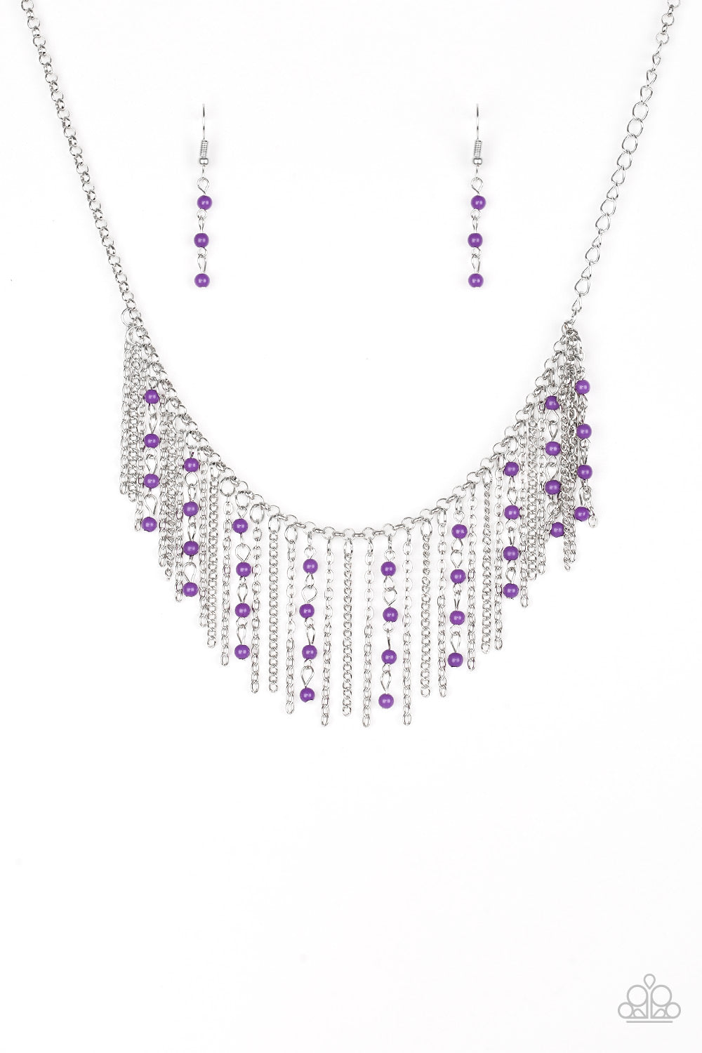 Harlem Hideaway - Purple necklace 540