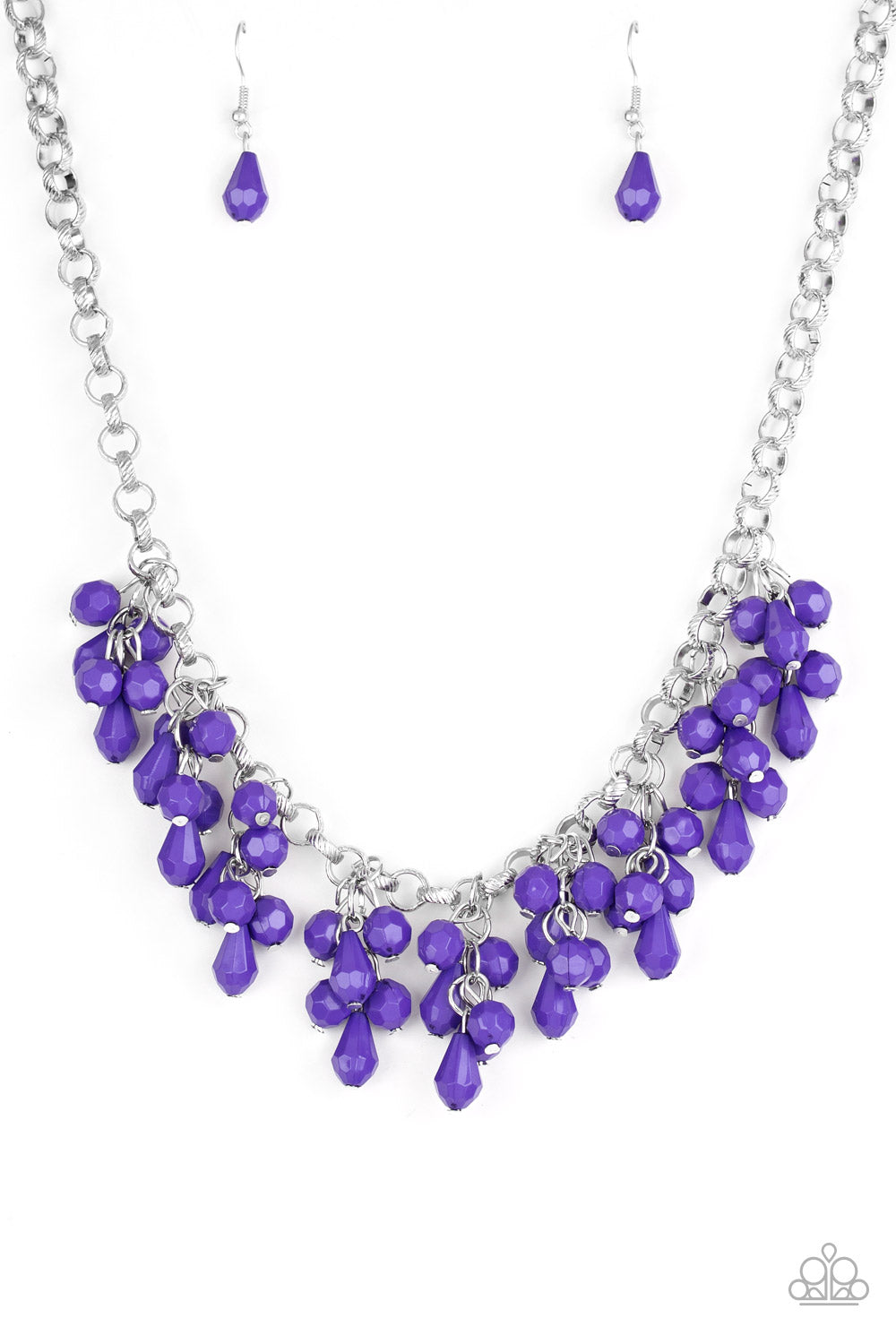 Modern Macarena - Purple necklace 2217