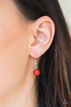 Load image into Gallery viewer, Soar With The Eagles - Red necklace 2144
