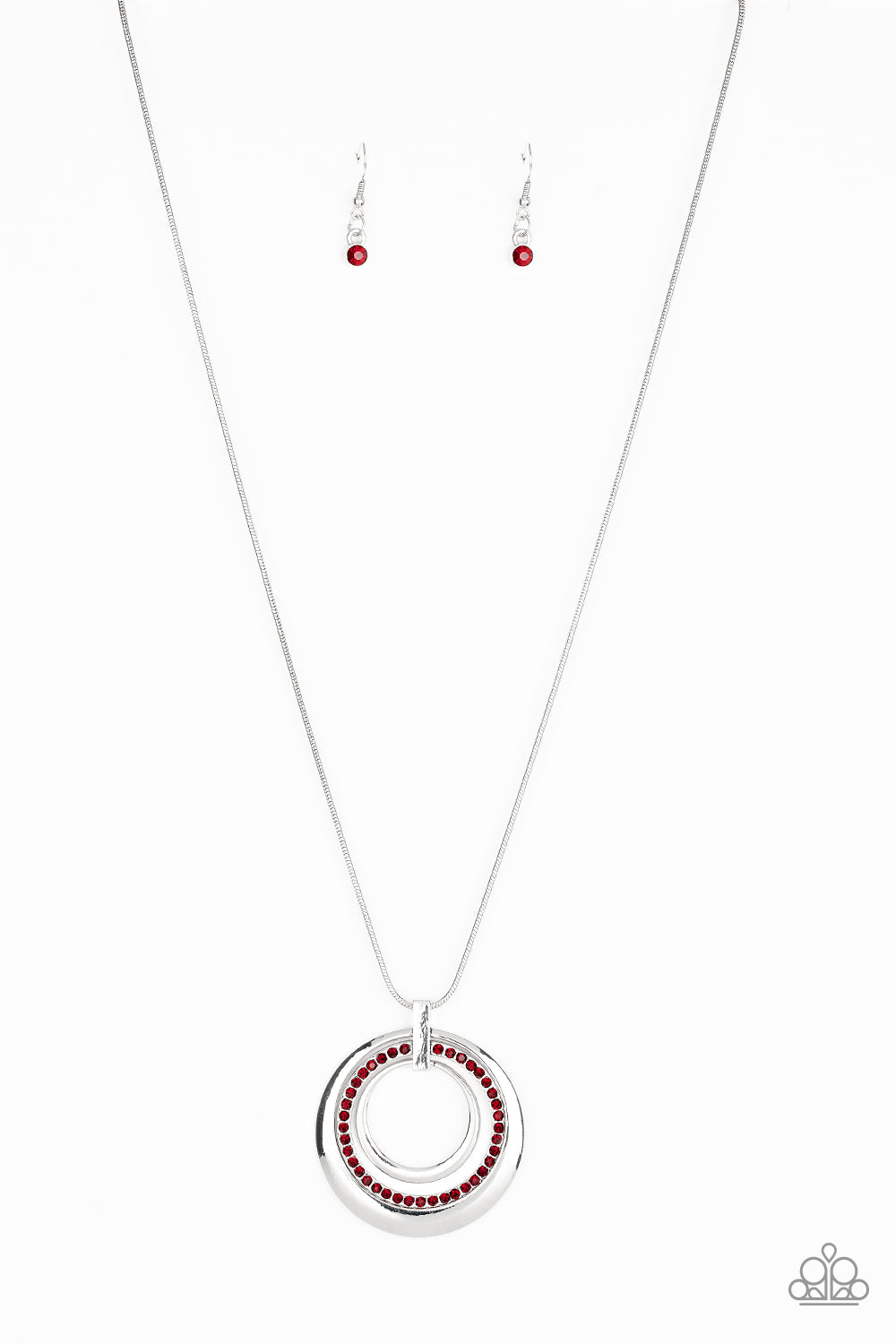Gather Around Gorgeous - Red necklace B093