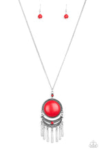 Load image into Gallery viewer, Rural Rustler - Red necklace 1522
