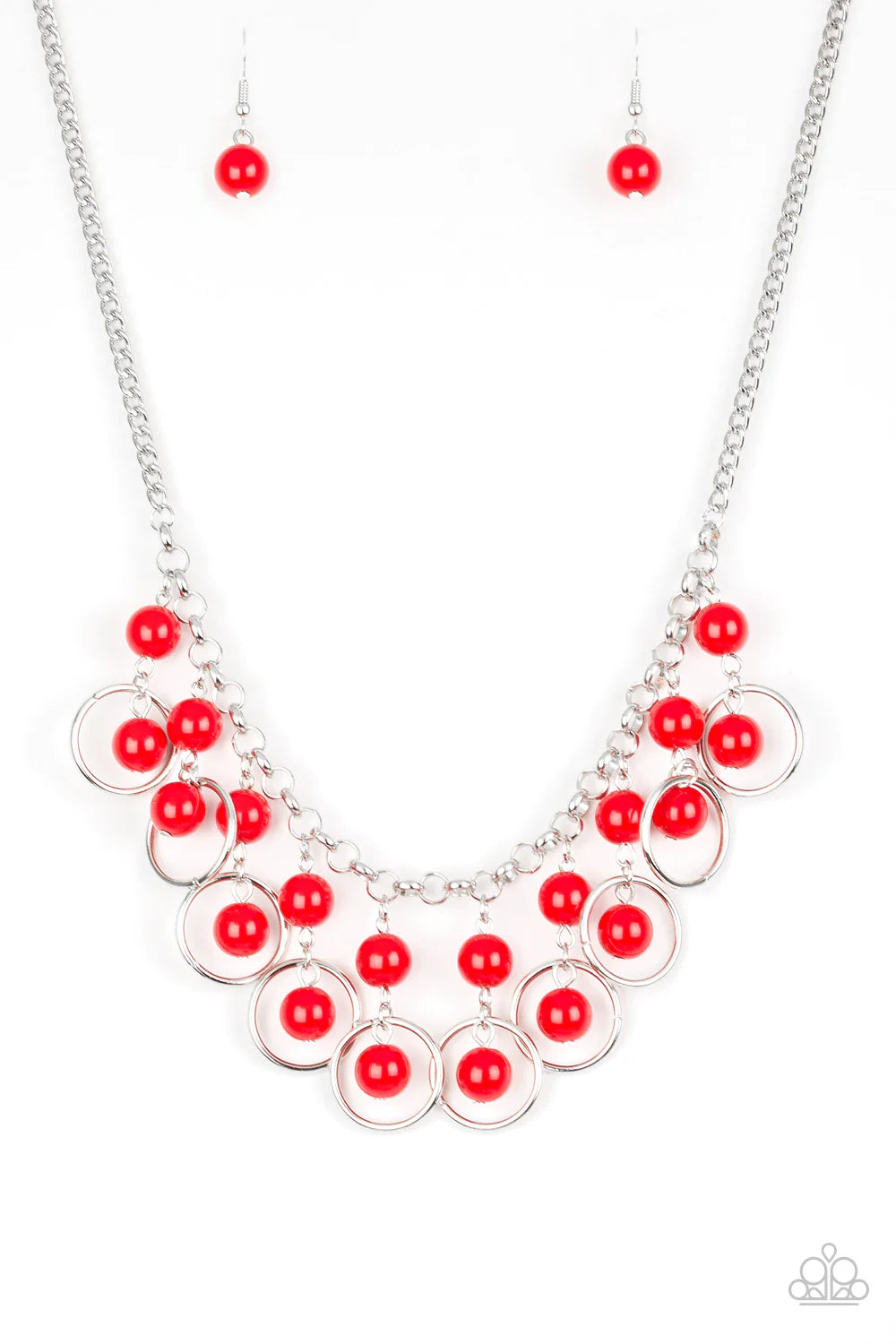 Really Rococo - red necklace 1712