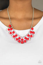 Load image into Gallery viewer, Really Rococo - red necklace 1712

