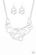 Load image into Gallery viewer, World Shattering - Silver necklace 956
