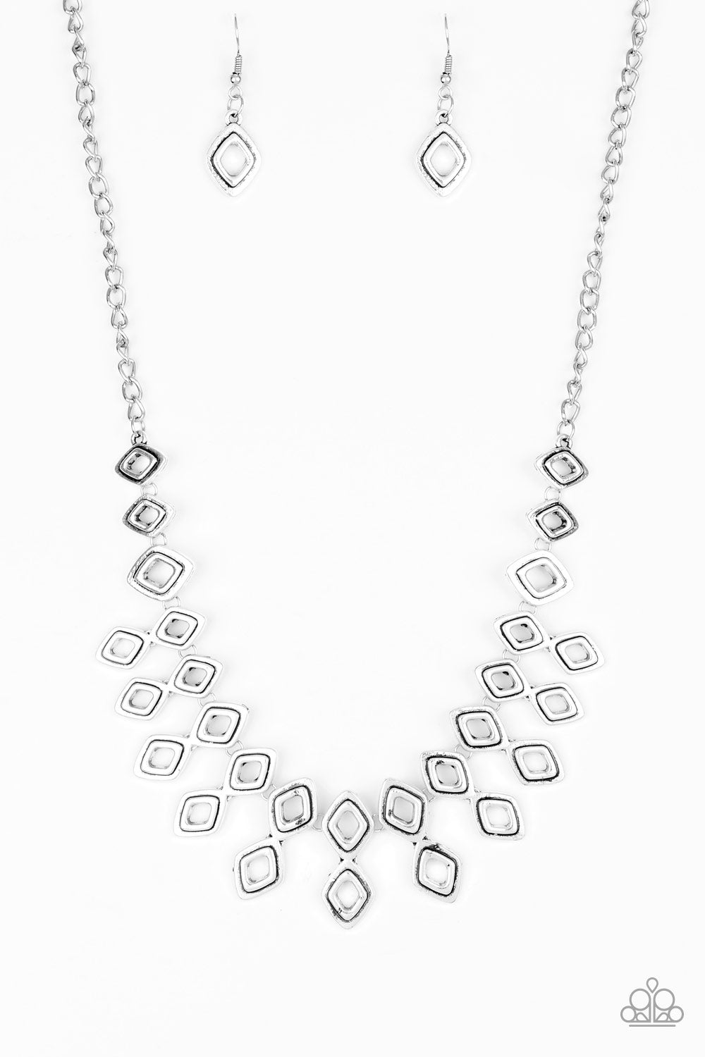Geocentric - Silver necklace 872