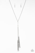 Load image into Gallery viewer, Timeless Tassels - Silver Necklace 2098
