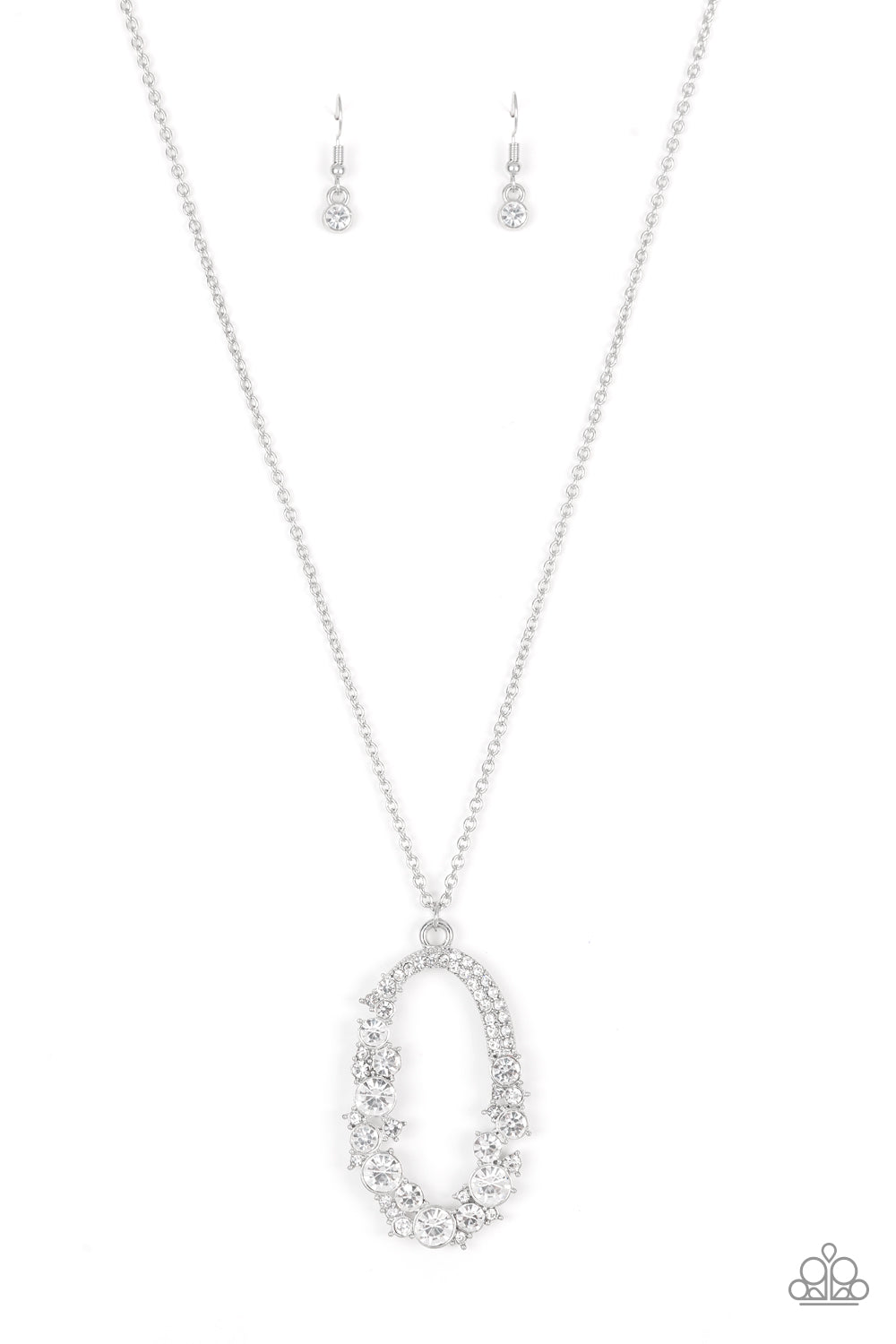 Spotlight Social - White necklace 2231
