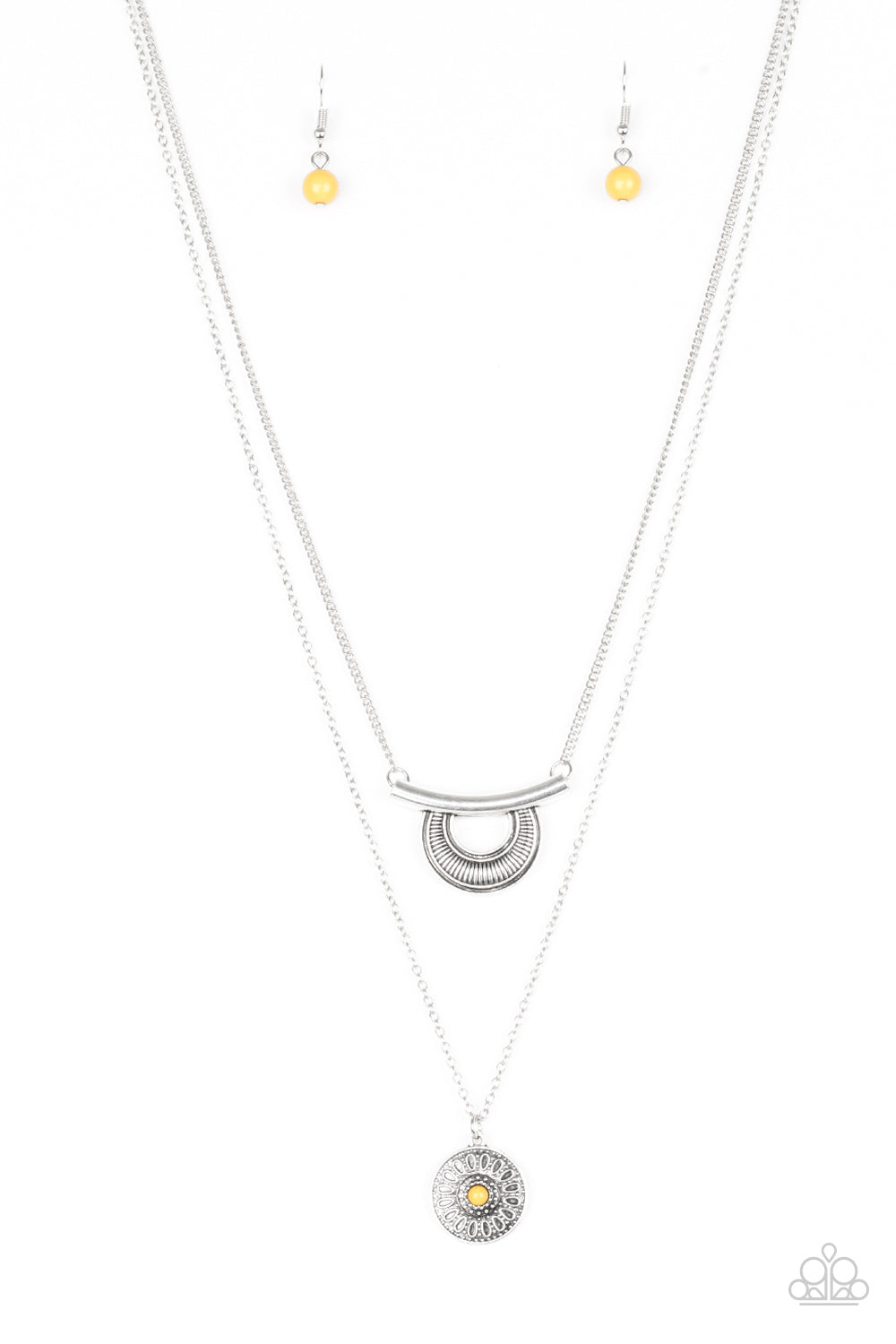 Gypsy Go-Getter - Yellow necklace 901