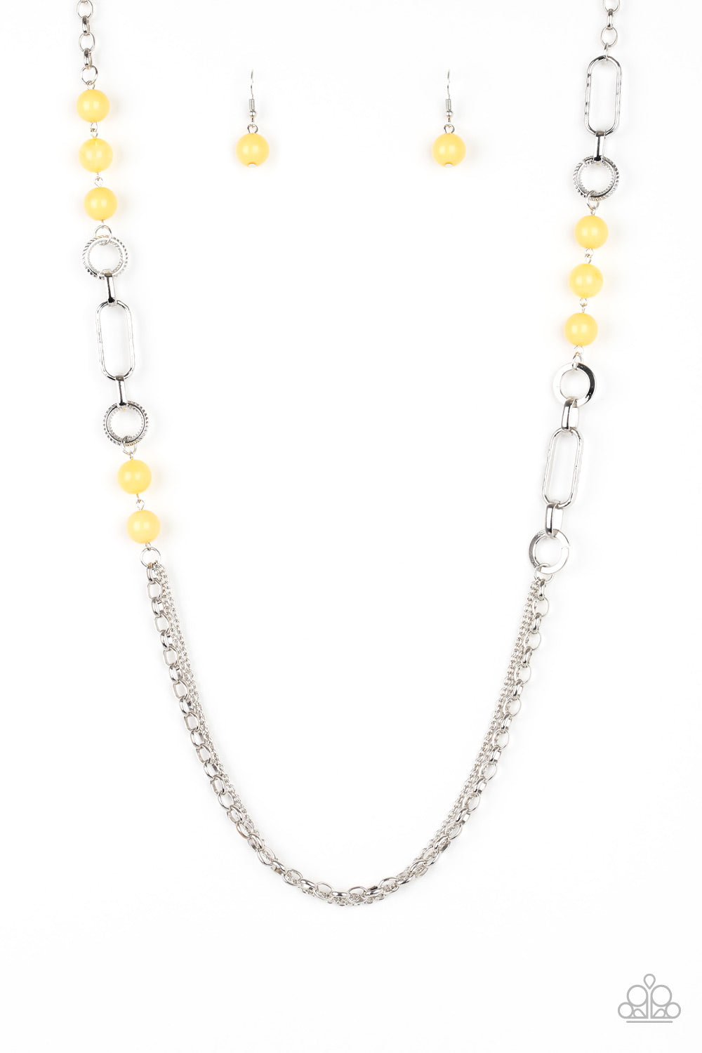 CACHE Me Out - yellow necklace 711