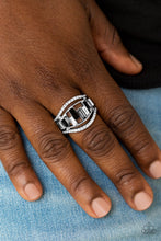 Load image into Gallery viewer, Treasure Chest Charm - Black ring 519

