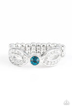 Load image into Gallery viewer, Extra Side Of Elegance - Blue Ring 975
