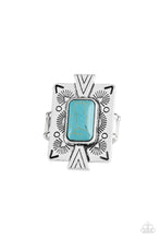 Load image into Gallery viewer, Stone Cold Couture  - Blue ring 2057 (So Smithsonian)

