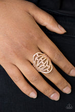 Load image into Gallery viewer, Stratospheric - Gold ring 2172
