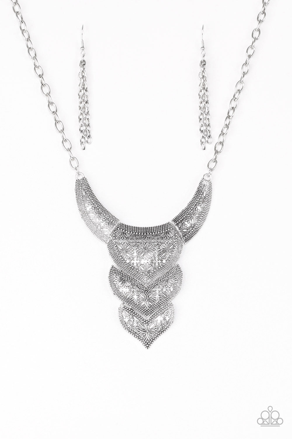 Texas Temptress - silver necklace 791