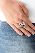 Load image into Gallery viewer, Glowing Gardens - Orange ring 1973
