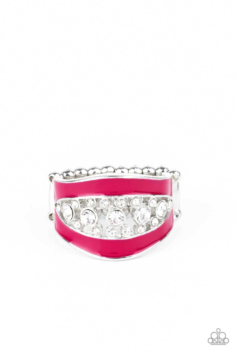 Trending Treasure - Pink ring 564