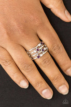 Load image into Gallery viewer, Sparkle Showdown - Purple ring D086
