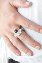 Load image into Gallery viewer, Crown Coronation - Purple ring 522
