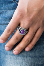 Load image into Gallery viewer, Peacefully Peaceful - Purple ring E092
