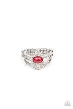 Load image into Gallery viewer, Timeless Tiaras - Red ring 1594
