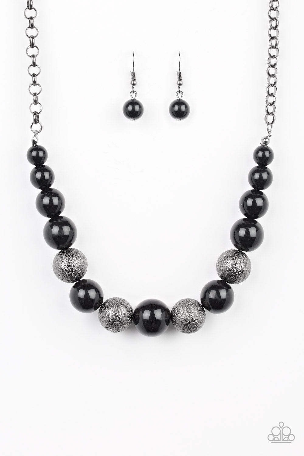Color Me CEO - Black necklace 895