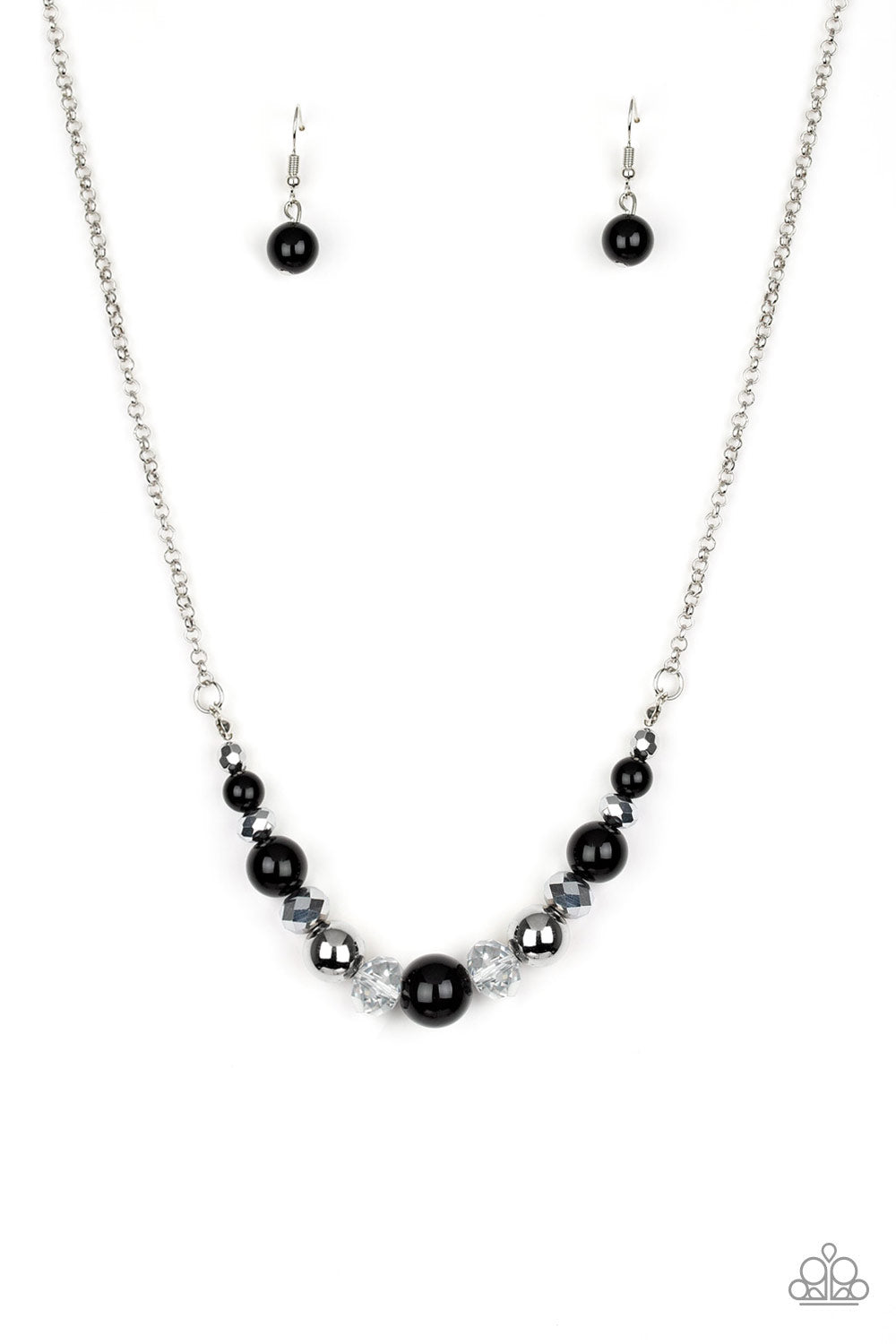 The Big-Leaguer - Black necklace 508