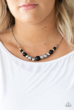 Load image into Gallery viewer, The Big-Leaguer - Black necklace 508
