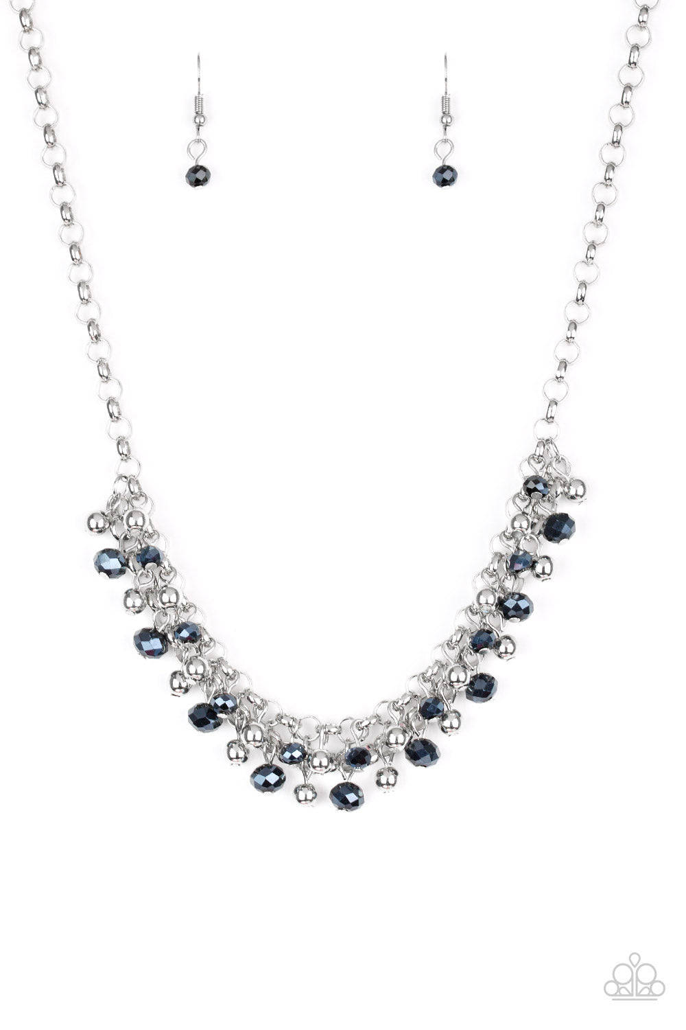 Trust Fund Baby - Blue necklace 1508