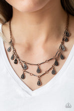 Load image into Gallery viewer, Galapagos Gypsy - Copper necklace 1726
