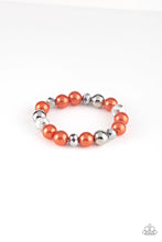 Load image into Gallery viewer, $16 SET: The Big-Leaguer - Orange plus matching bracelet 1586
