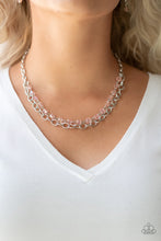 Load image into Gallery viewer, Block Party Princess - Pink necklace 1746
