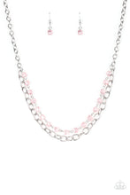 Load image into Gallery viewer, Block Party Princess - Pink necklace 1746
