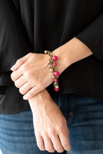 Load image into Gallery viewer, Grit and Glamour - Pink bracelet 1857
