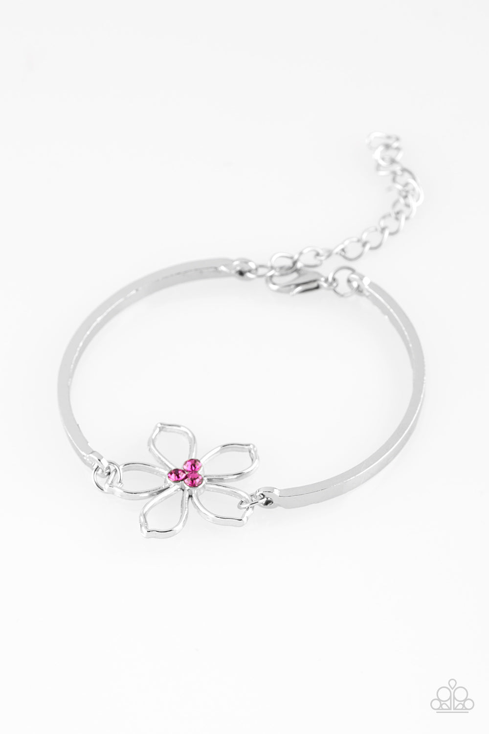 Hibiscus Hipster - pink bracelet 603