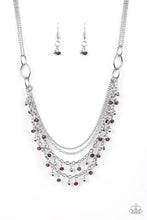 Load image into Gallery viewer, Financially Fabulous - Purple necklace 1774
