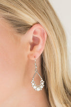 Load image into Gallery viewer, Fancy First - White earring 1629
