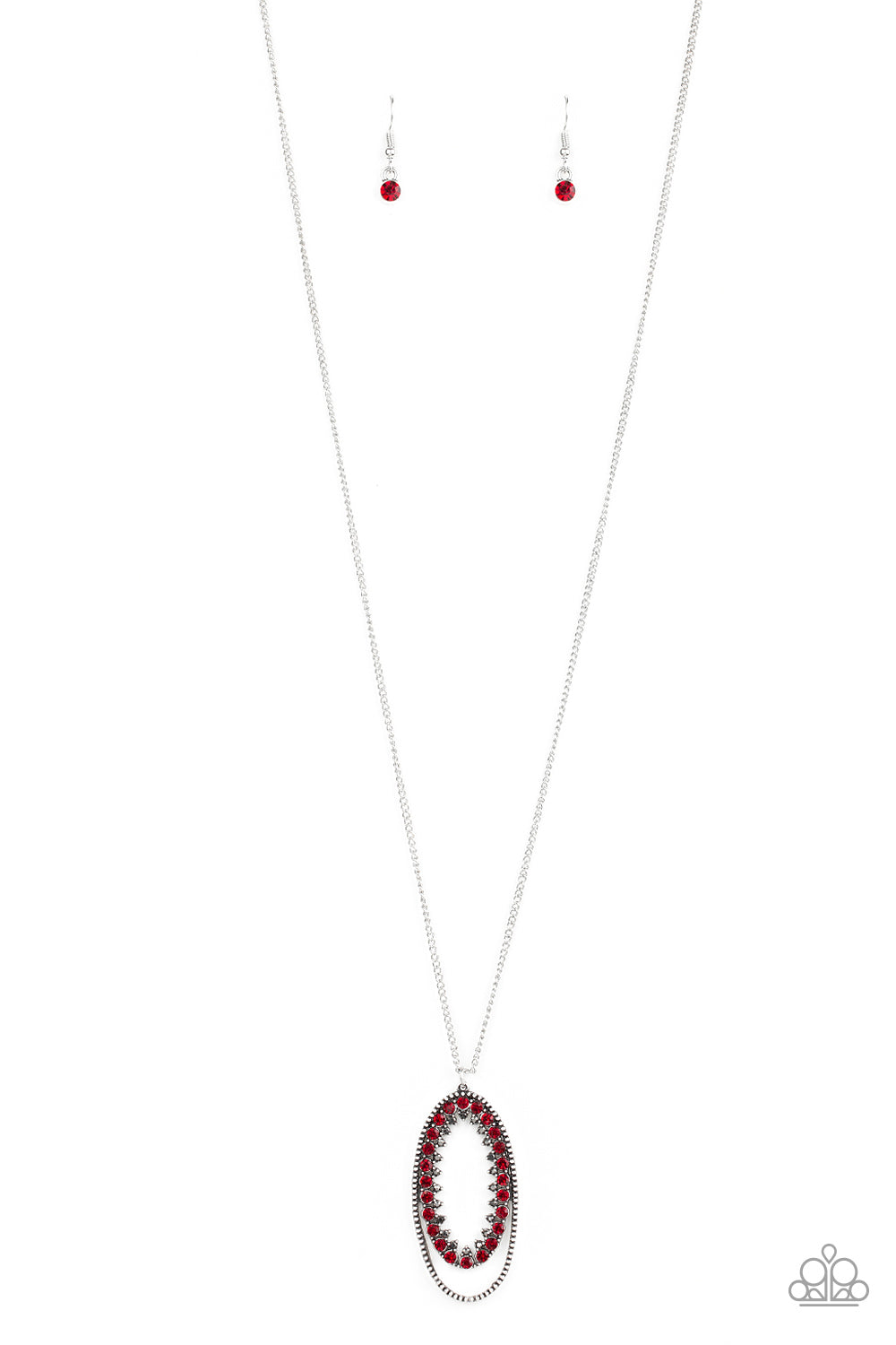 Money Mood - red necklace 597