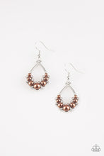 Load image into Gallery viewer, Fancy First - Brown earring 889
