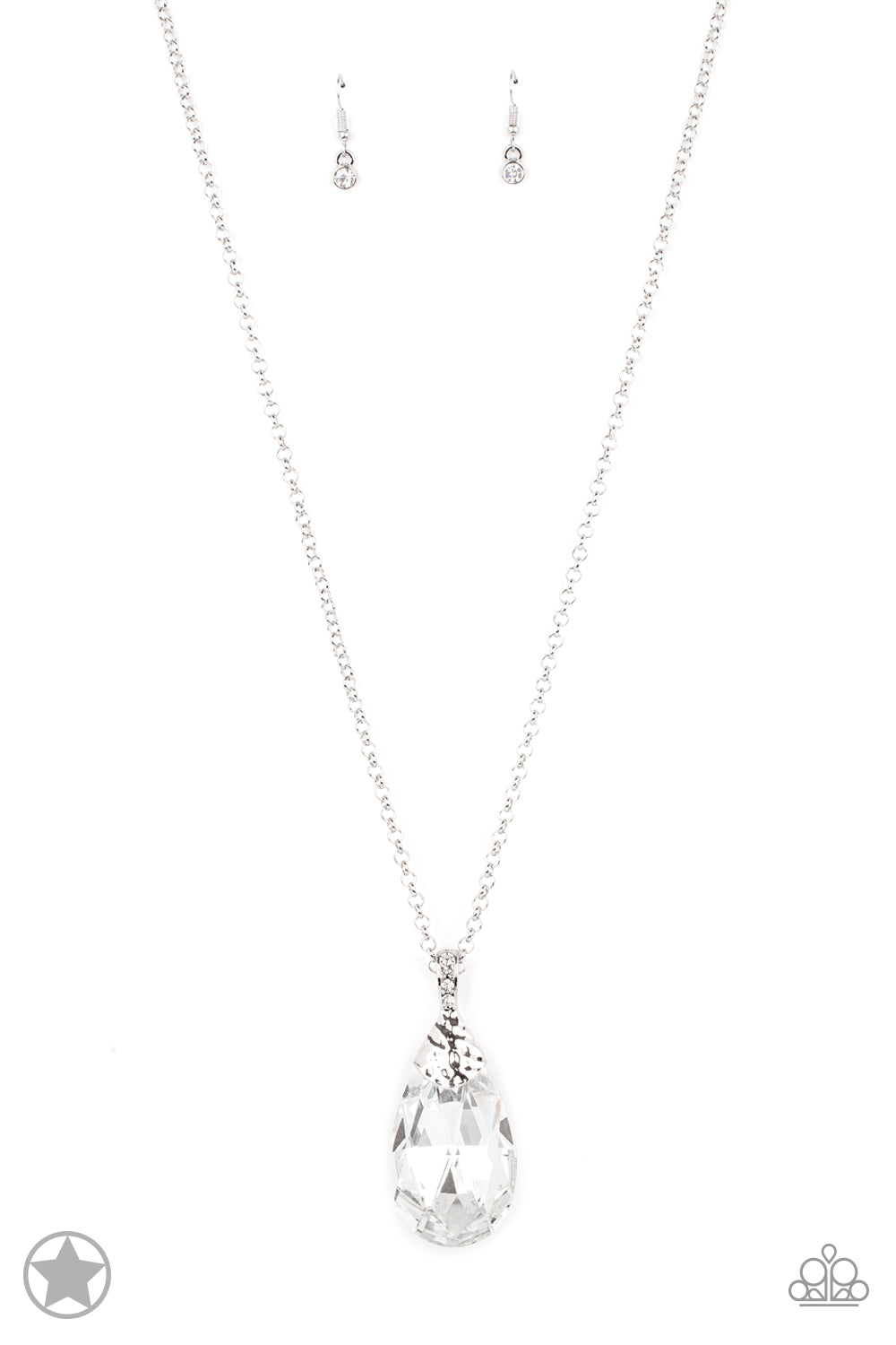 Spellbinding Sparkle - white necklace 584