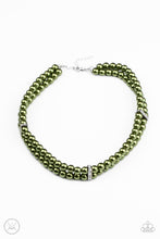 Load image into Gallery viewer, Put On Your Party Dress - Green choker necklace 1523
