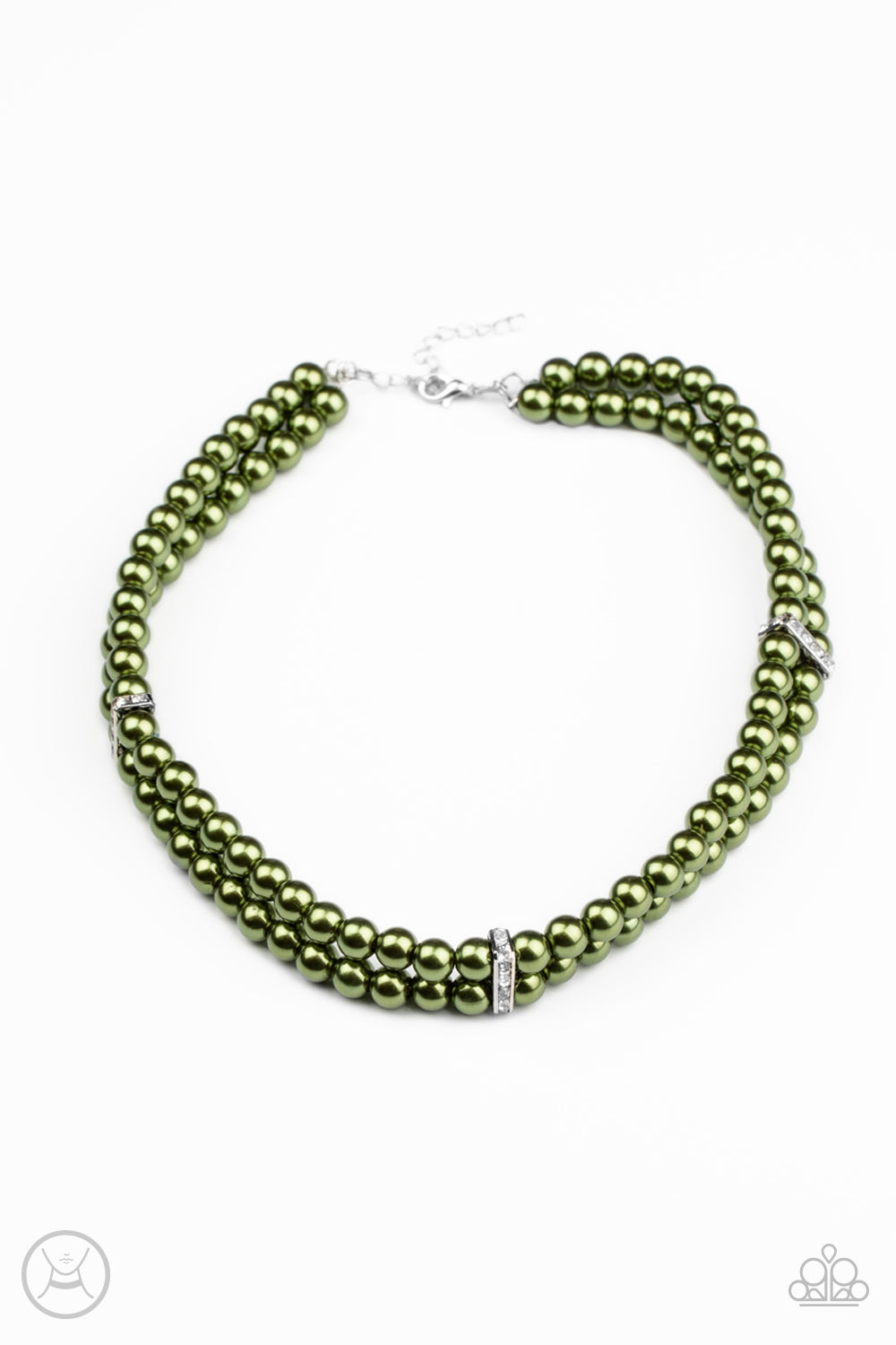 Put On Your Party Dress - Green choker necklace 1523