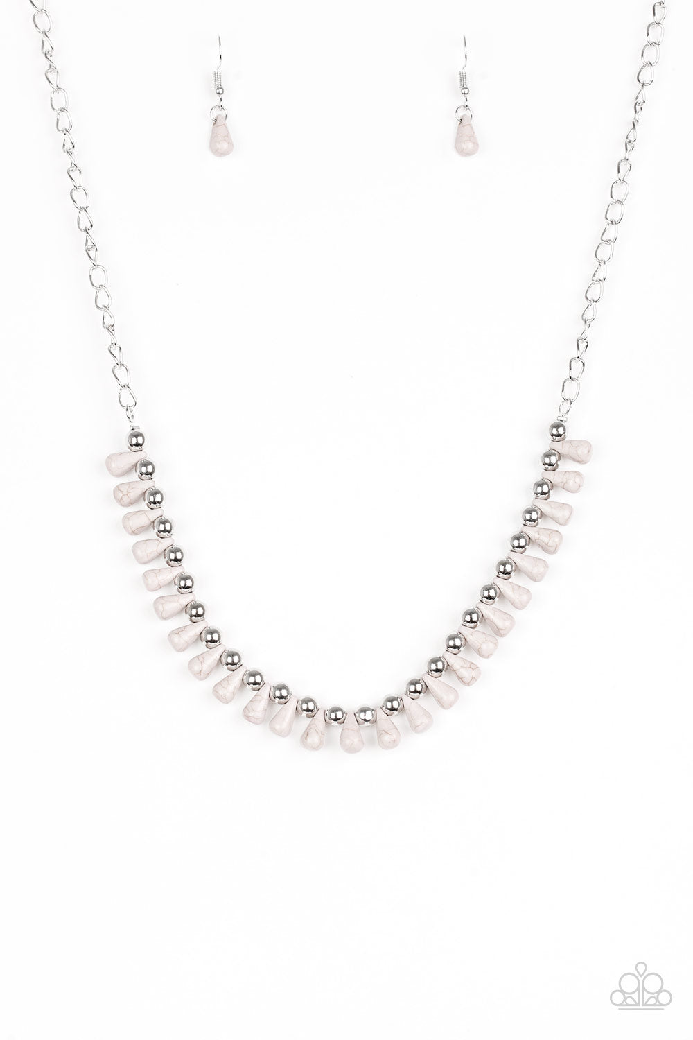 Extinct Species - Silver necklace 829