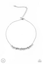 Load image into Gallery viewer, Cat Got Your Tongue? - Silver choker necklace 2034

