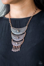 Load image into Gallery viewer, Go STEER-Crazy - copper necklace 601
